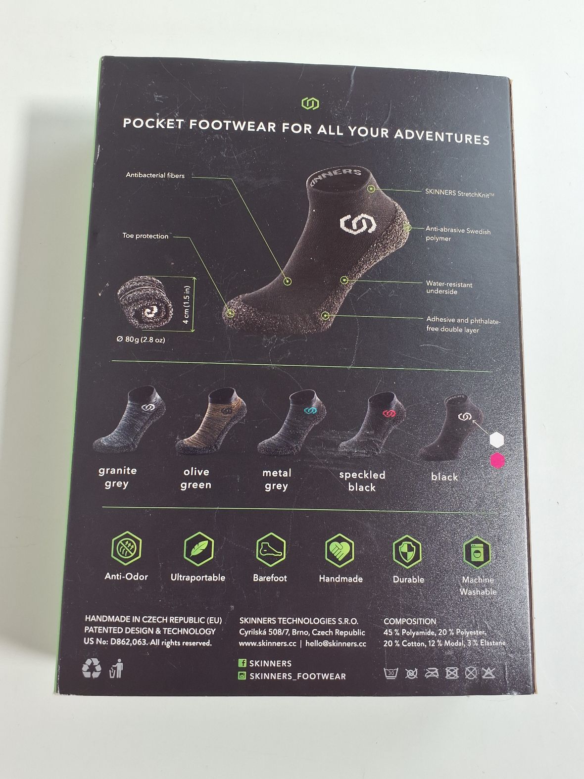 Skinners Ultraportable sock